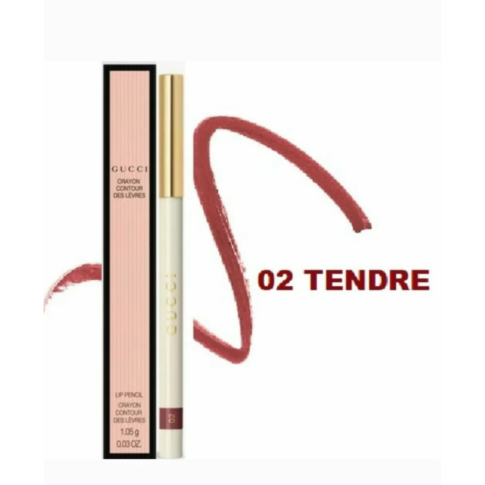 Gucci Lip Pencil Full Size Authentic 02 Tendre